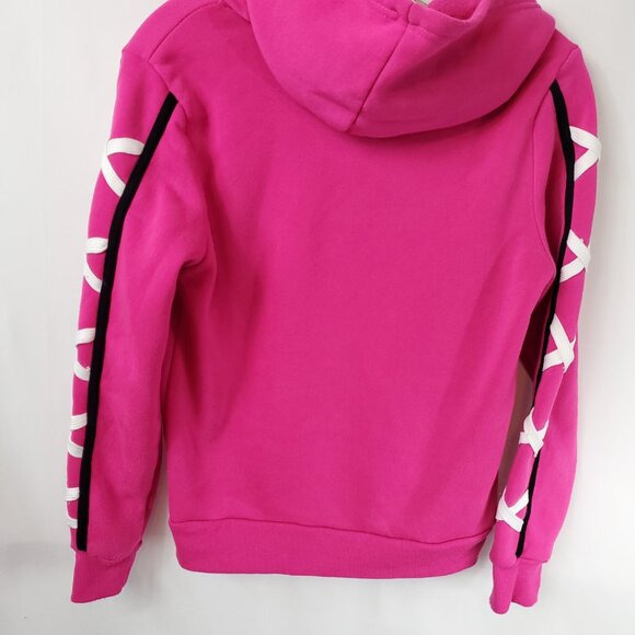 Baby Phat Y2K Pink Womens Drawstring Hoodie Lace Up Slv Sz Small - Picture 11 of 13